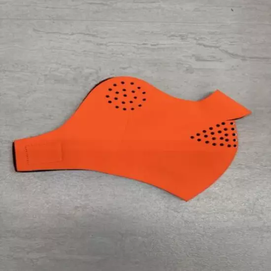 Remington Blaze Orange Neck Nose Ear Warmer Face Mask Shield FS