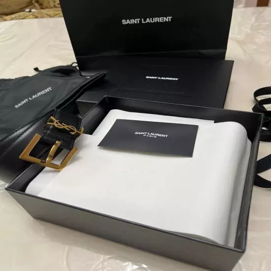 SaintLaurent Women'sBelt black