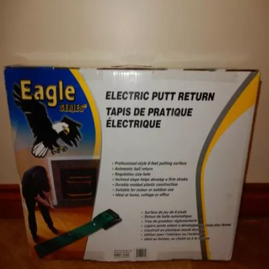 EAGLE SERIES ELECTRIC PUTT RETURN GAME 8FT SURFACE BRAND NEW FREE USPS SHIPPING