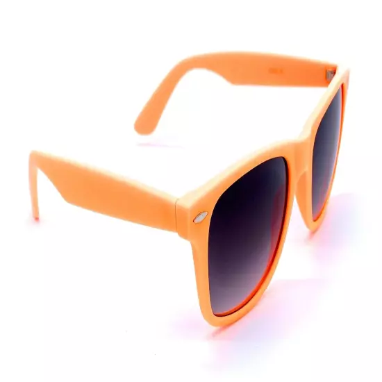 Retro Optix Classic 80’s Vintage Style Sunglasses Rubberized Frame Gradient Lens