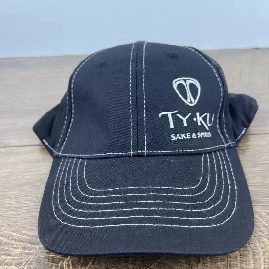 Ty KU Cap Hat Black Cap Hat Adjustable Hat Black Adult Hat