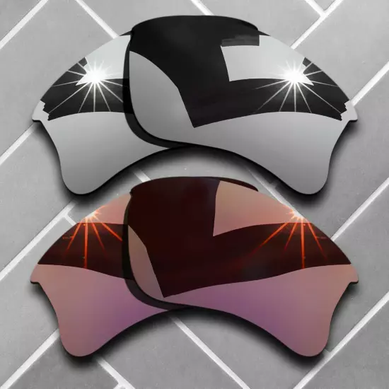 Polarized Replacement lenses for-Oakley Flak Jacket XLJ Anti-Scratch Choices US