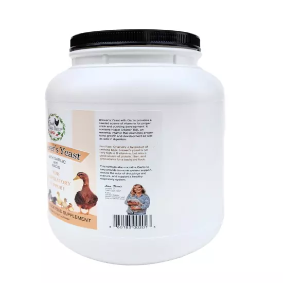 Brewer's Yeast with Garlic Powder and Niacin for Ducks Ducklings Feed Supplement