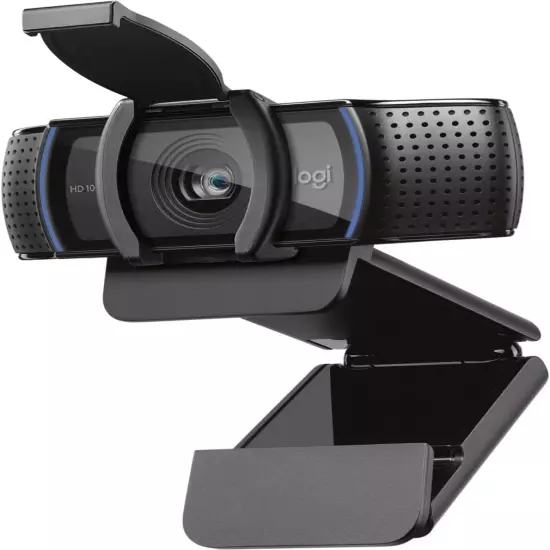 Logitech C920E HD 1080P Mic-Enabled Webcam, Certified for Zoom, Microsoft Teams 