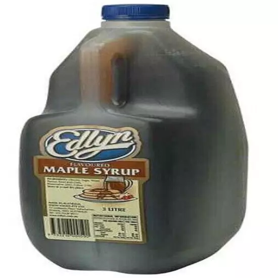 Edlyn Flavoured Syrup Topping 3L And 1L Chocolate Banana Mango Honeycomb Caramel