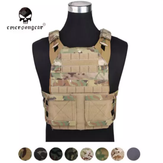 EmersonGear Jump Plate Carrier 2.0 Vest Airsoft Combat Molle Vest