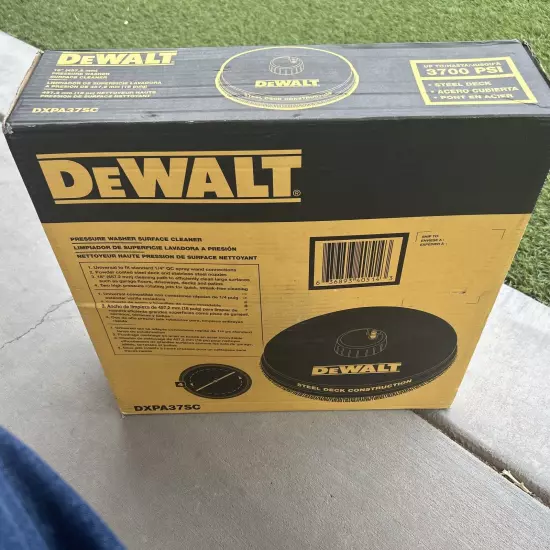 Dewalt 18" Pressure Washer Surface Cleaner DXPA37SC