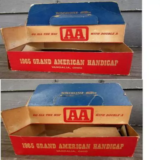 1965 GRAN AMERICAN TRAPSHOOT VANDALIA OHIO WINCHESTER WESTERN AA ADVV. TRAY