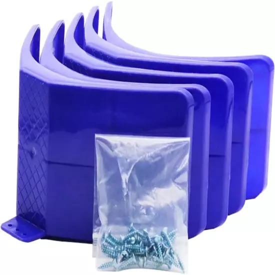 Pigeons Rest Stand with Screws 10 Sets Plastic Bird Perches for Dove Pigeon and