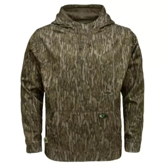 Mossy Oak Men's Performance Fleece Camo Hoodie, Hunting Clothes for Men