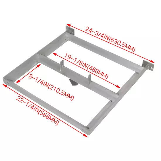 Aluminum 36V Golf Cart Battery Tray For EZGO TXT/ Medalist Models 1994-2013