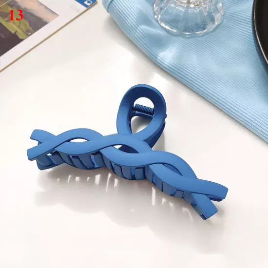 Large Size Hair Claw Hair Clips Women Marbling Acrylic Hair Crab Clamp Hairpins│