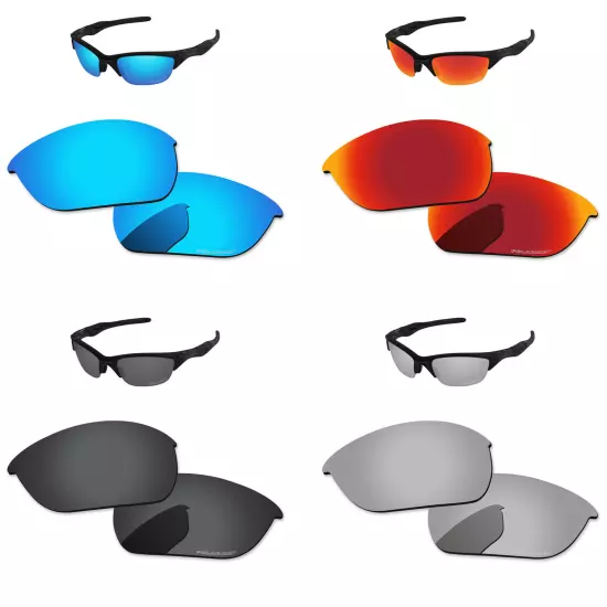 Lensology Polarize Replacement Lenses For-Oakley Half Jacket 2.0 XL OO9154-Opt