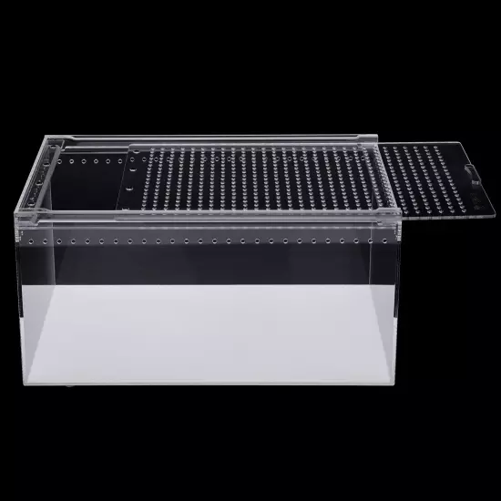 Acrylic Reptile Cage Pet Feeding Tank For Lizard Turtle Insect Breeding Cage