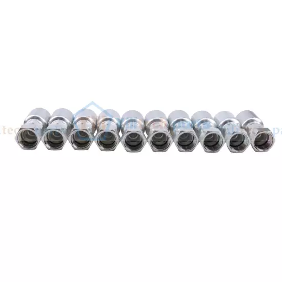 10X Hydraulic Hose Fitting With 5/8" Female JIC Swivel 10643-10-8 For Parker