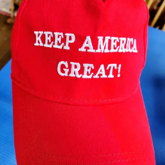 NEW! "Keep America Great" Baseball Style Cap One Size Fits All