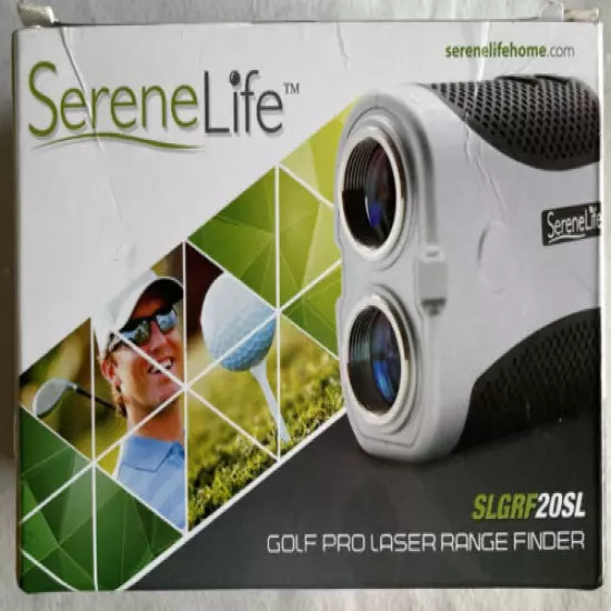 SereneLife Golf Laser Range Finder Digital Golf Distance Meter SLGRF20SL