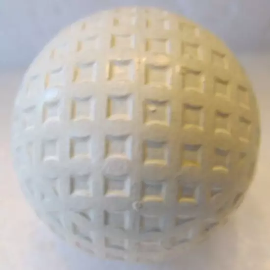 VINTAGE MESH BIRDIE GOLF BALL-NO SIGNS OF BEING PLAYED UNIQUE MESH PATTERN