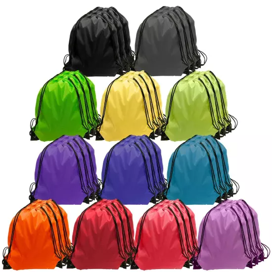 GoodtoU Drawstring Bags 36 Pcs String Bag Backpack Cinch Bag Draw String Back...