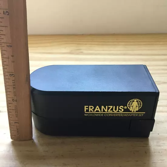 Vintage Franzus 1600 Watt Travel-Lite Worldwide Converter / Adapters Made in USA