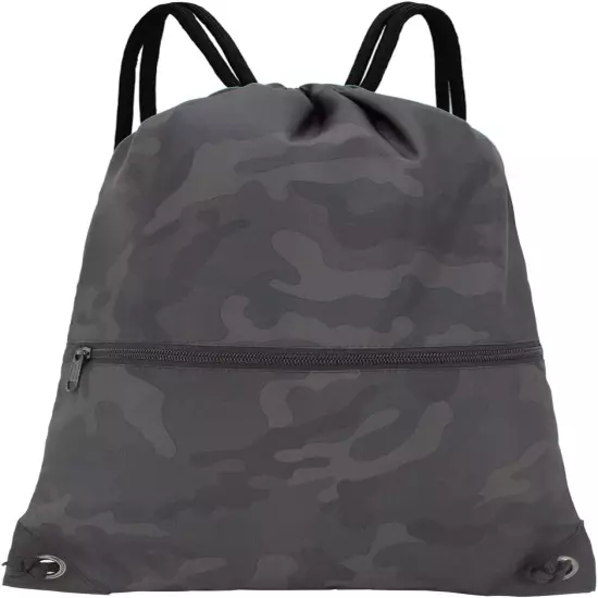 Drawstring Backpack Bag Sport Gym Sackpack