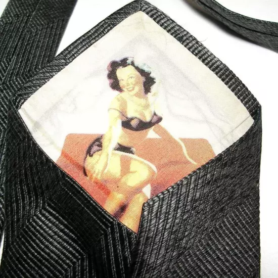 USED TIE CRAVATTA DOLCE & GABBANA D&G PIN UP