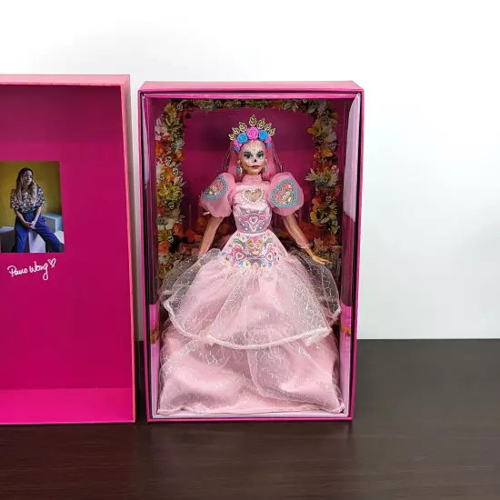 BARBIE Dia De Muertos x PINK MAGNOLIA 2023 Day Of The Dead Doll - NEW IN HAND