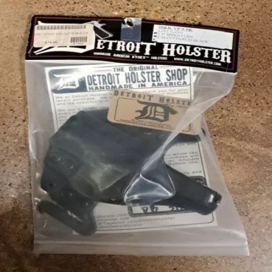 Detroit Holster for H&K VP9 SK - left handed black with speed clips