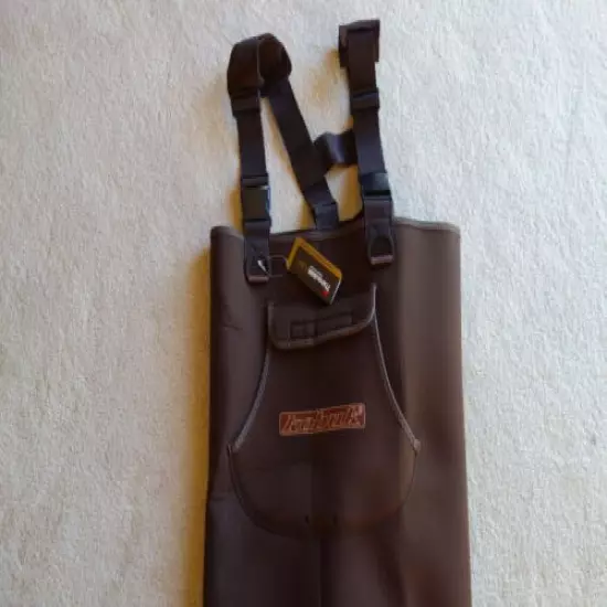 New Men Kobuk Brown Neoprene Fishing/Hunting Wader Felt Sole Sz 10 KING 200 Gram