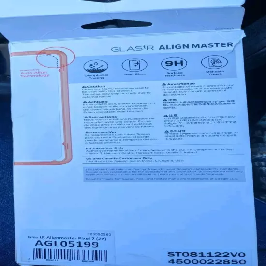 Pixel 7 Screen Protector | Spigen [ GlastR Alignmaster ] Shockproof 2 Pack