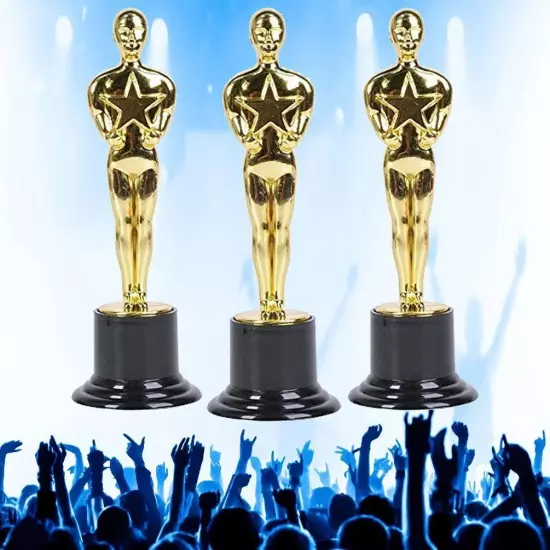 Millennial Participation Gold Trophy 3pk #1 WINNER! Ceremony Party Favor Novelty