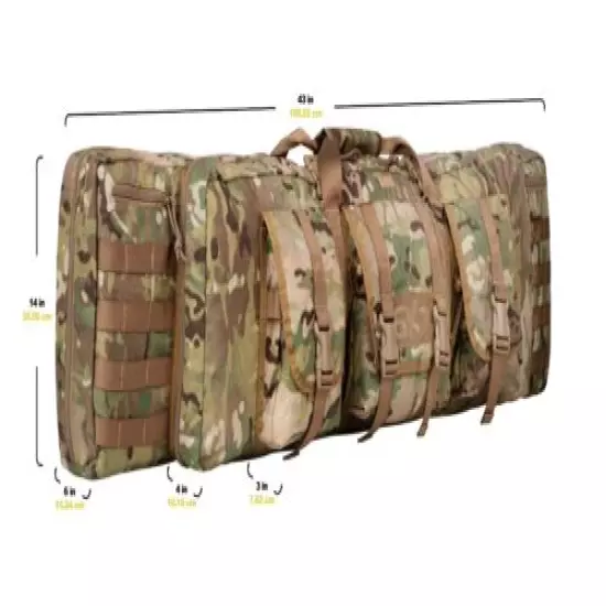 SK7 RIFLE CASE MAYHEM 42" ORIGINAL MULTICAM