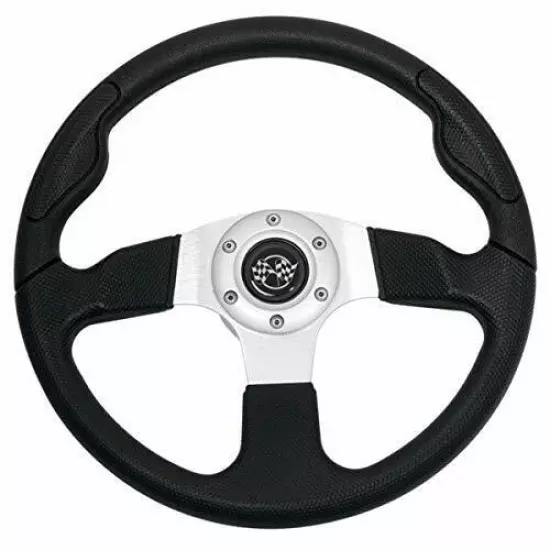 GTW Black 12.5 inch Steering Wheel Only (adapter sold separately)