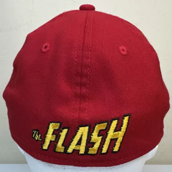 Flash New Era 39Thirty Hat Cap DC Comics Superhero Fitted S/M