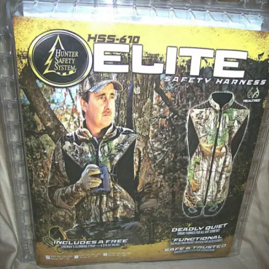 HSS-610 Elite Safety Harness Deer Hunting Tree Stand Harness Sm/Med Hunting Vest