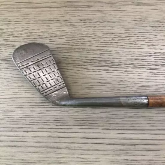 Very Early Backweighted Woodshaft Golf Club - W R Lovekin Special