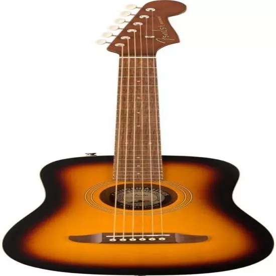 Fender Redondo Mini Acoustic Guitar with Gig Bag, 22.75" Scale - Sunburst