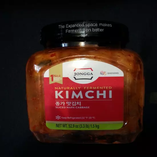 Kimchi Jongga No 1 in Korea Net 53 OZ 1.5 Kg Korean Cabbage Food Priority Mail