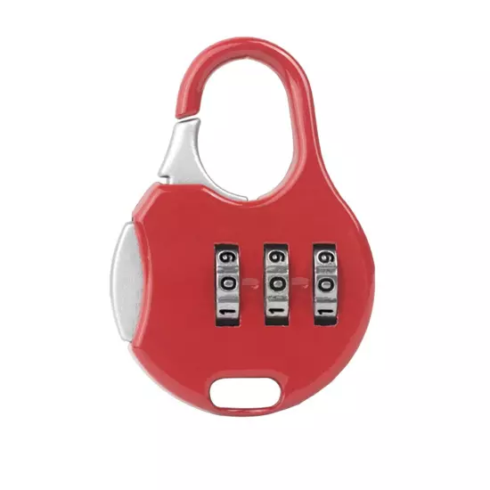 1Pcs Security Padlock Luggage Lock Travel Combination Suitcase Padlock Reset