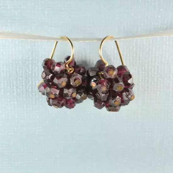 Dana Kellin Garnet Custer Earrings