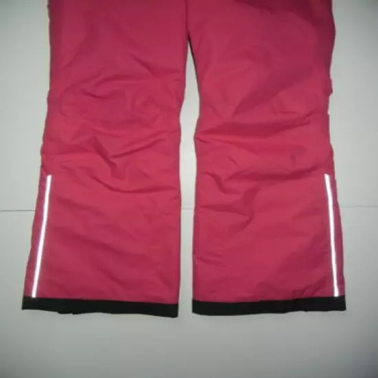 REIMATEC Bright Pink SNOW BIBS Winter Hiking Ski Snowboard Gear Kid Sz YOUTH 140