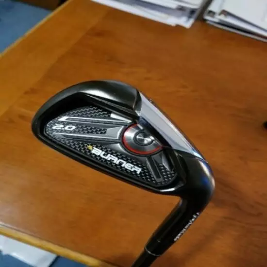 TaylorMade Burner 2.0 Single 6 Iron Golf Club. 65 Superfast S-Flex 