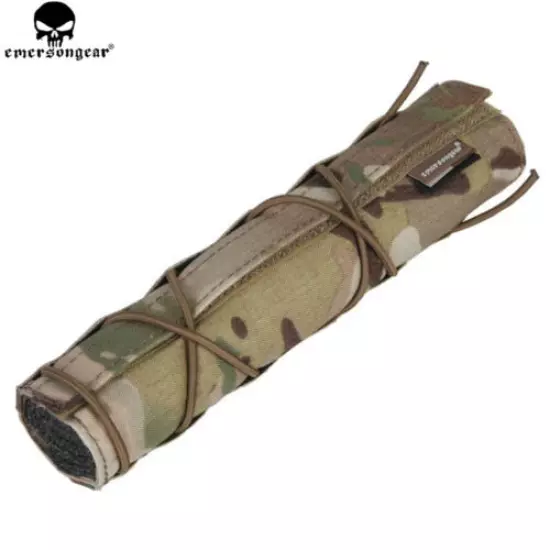 Emerson Tactical 8" 22 cm Suppressor Silencer Cover Airsoft Pouch Muffler Sleeve