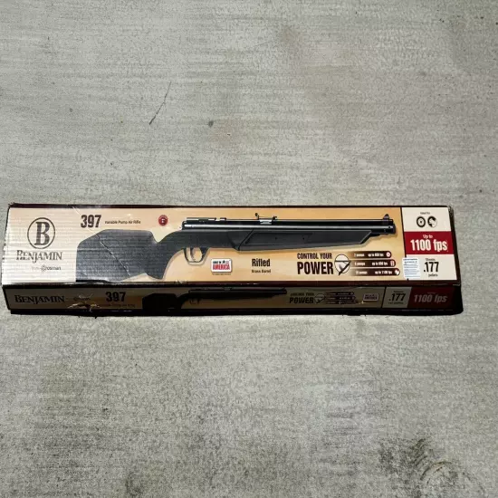 Benjamin 397S Pump Action Air Rifle - Black