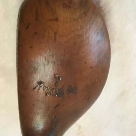 Wilson ROUND UP Wood headed Driver With Cross Hatch Face, Pyratone Shaft