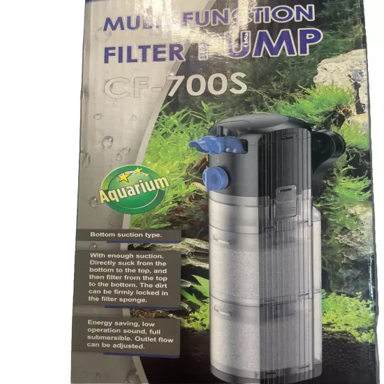 Grech Multi-Function Filter Pump CF-700 Purification Loop Filter For Aquarium