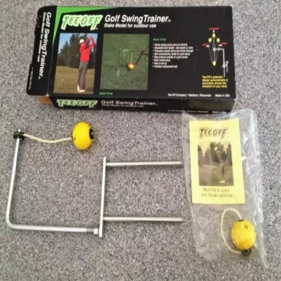 Vintage Tee-Off Golf Swing Trainer Model TO-02