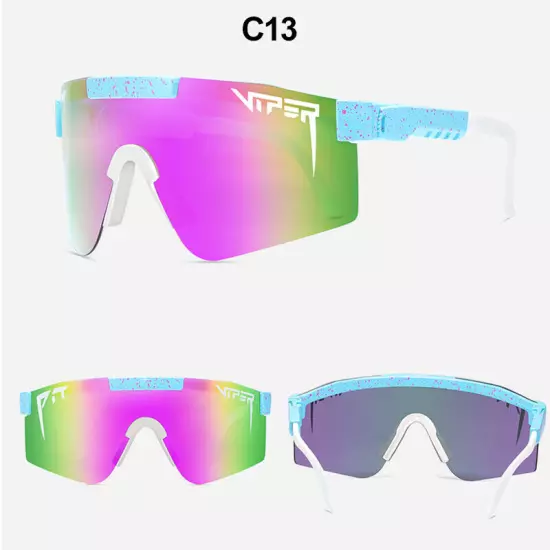 Integrated Lenses Polarized Sunglasses Wind Goggles Cycling Eyewear