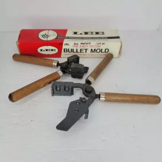 2 Vintage Lee Bullet Molds Dia .450 200 Gr. for 44 Remington 1 Single & 1 Double