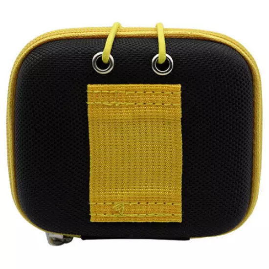 Caddytalk Mini Golf Rangefinder Distance Meter Measuring Case Pouch Black/Yellow